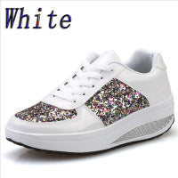 Luxe Glitter Platform Sneakers