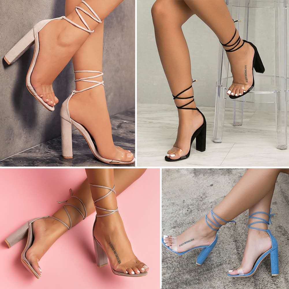 Luxe Strappy High Heel Sandals