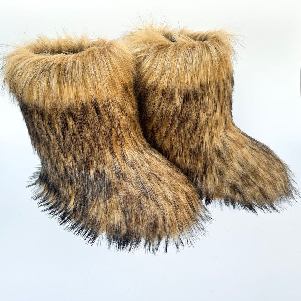 Cozy Luxe Faux Fur Winter Boots
