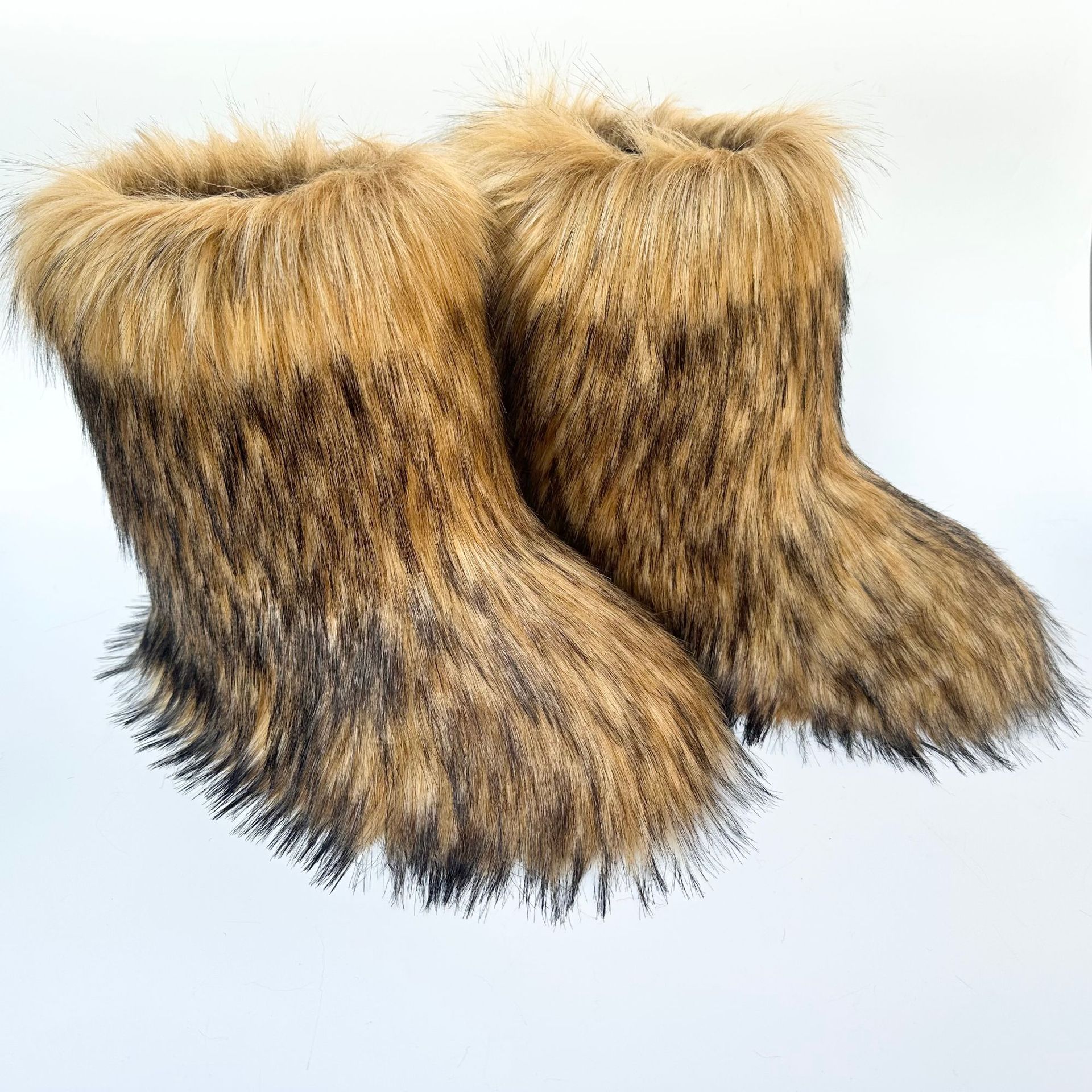 Cozy Luxe Faux Fur Winter Boots